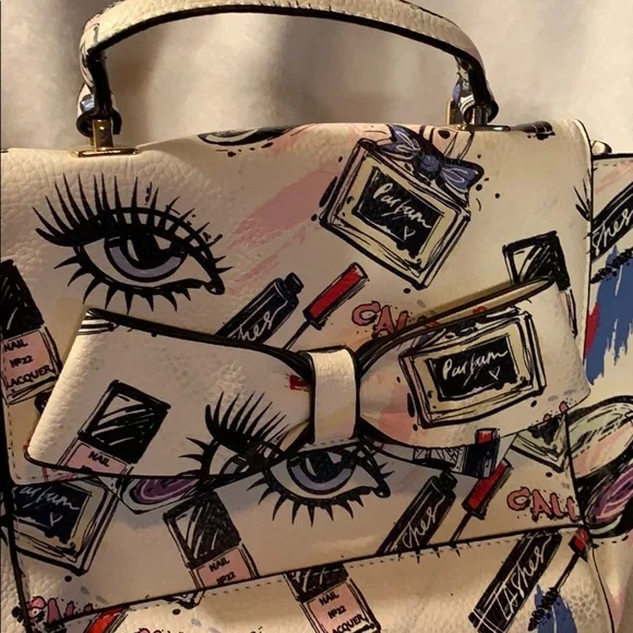 Satchel w/ Shoulder Strap by “Call it Spring” FUN! - Picture 2 of 16